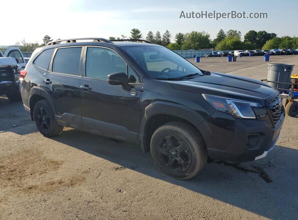 JF2SKAMC1PH438424 2023 SUBARU FORESTER Black Передня права чверть
