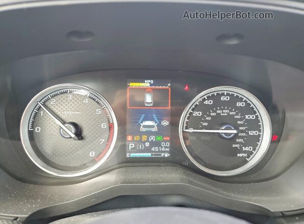 JF2SKAMC1RH470258 2024 SUBARU FORESTER Серебряный Вид щитка приборов
