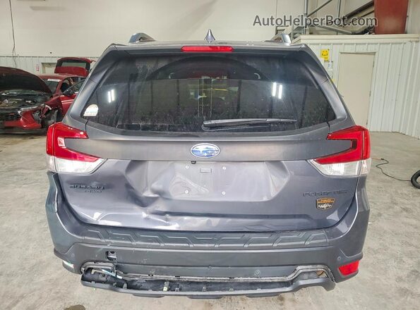 JF2SKAMC2NH476886 2022 SUBARU FORESTER Charcoal უკანა ხედი
