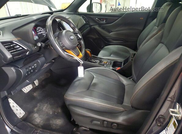 JF2SKAMC2NH476886 2022 SUBARU FORESTER Charcoal წინა სალონის ხედი