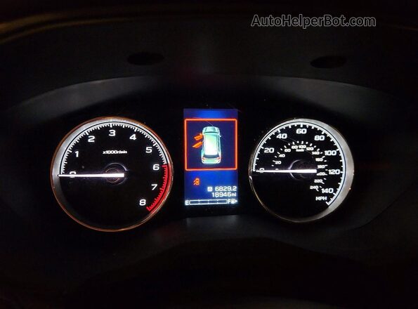 JF2SKAMC2RH407945 2024 SUBARU FORESTER Зеленый Вид щитка приборов