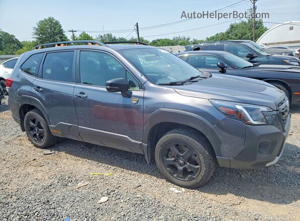 JF2SKAMC3NH427583 2022 SUBARU FORESTER Серый Передняя правая четверть