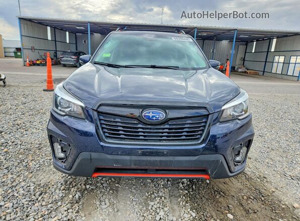 JF2SKAMC4LH515667 2020 SUBARU FORESTER Blue Առջևի վահանակի տեսք