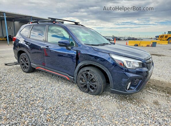JF2SKAMC4LH515667 2020 SUBARU FORESTER Blue Սալոնի դիմացի տեսք