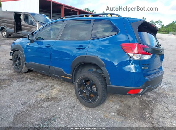 JF2SKAMC5NH484318 2022 SUBARU FORESTER Blue უკანა მარცხენა