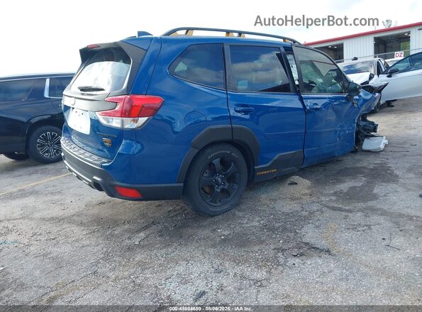 JF2SKAMC5NH484318 2022 SUBARU FORESTER Blue უკანა მარჯვენა