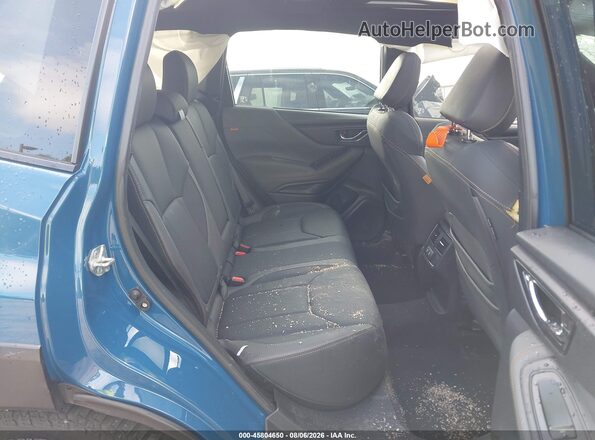 JF2SKAMC5NH484318 2022 SUBARU FORESTER Blue VIN კოდის სტიკერის ხედი