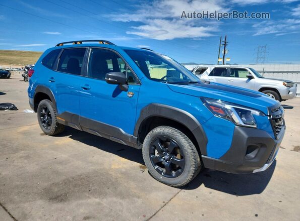 JF2SKAMC5PH506076 2023 SUBARU FORESTER Blue Delantero derecho