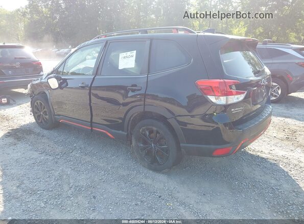 JF2SKAMC6LH429437 2020 SUBARU FORESTER Черный Задняя левая четверть