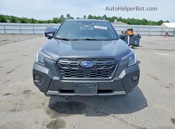 JF2SKAMC6PH500464 2023 SUBARU FORESTER Gray Front view