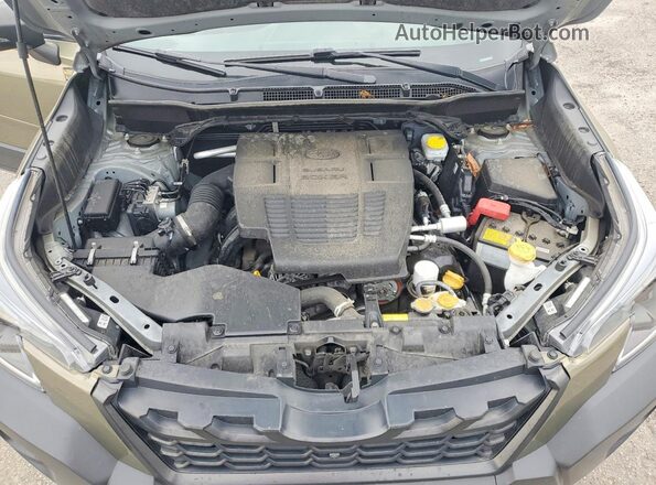 JF2SKAMC8NH515657 2022 SUBARU FORESTER Green Widok komory silnika