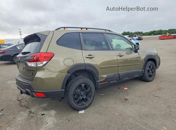 JF2SKAMC8NH515657 2022 SUBARU FORESTER Green უკანა მარჯვენა