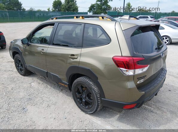 JF2SKAMC8PH547592 2023 SUBARU FORESTER Green Задня ліва чверть