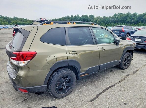 JF2SKAMCXNH436913 2022 SUBARU FORESTER Green Trasero derecho