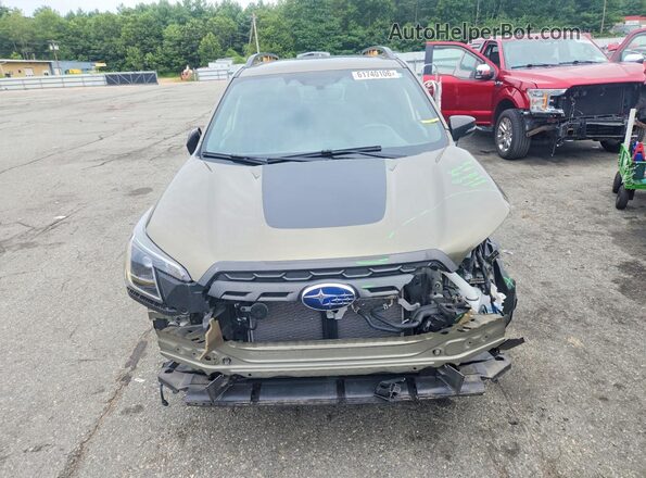 JF2SKAMCXNH436913 2022 SUBARU FORESTER Green Vista frontal