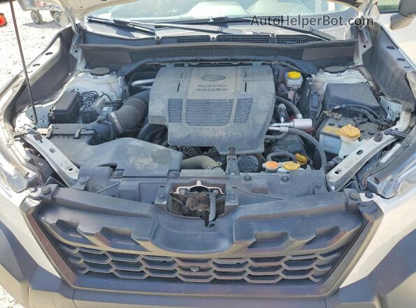 JF2SKAMCXNH437155 2022 SUBARU FORESTER White Vista del compartimento del motor