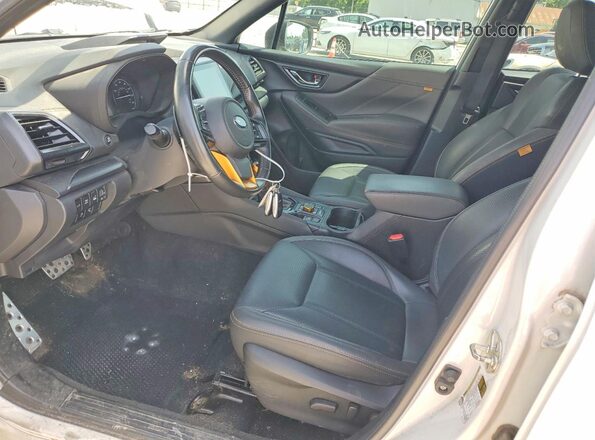 JF2SKAMCXNH437155 2022 SUBARU FORESTER White Vista interior delantera