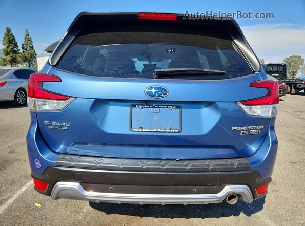 JF2SKAMCXRH461378 2024 SUBARU FORESTER Blue Հետևի տեսք