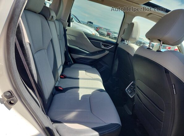 JF2SKANC3PH505846 2023 SUBARU FORESTER White Rear seats view