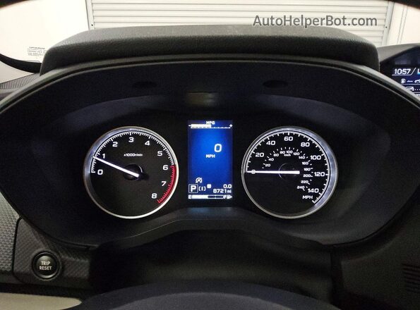 JF2SKANC4PH457001 2023 SUBARU FORESTER Tan Widok zestawu wskaźników