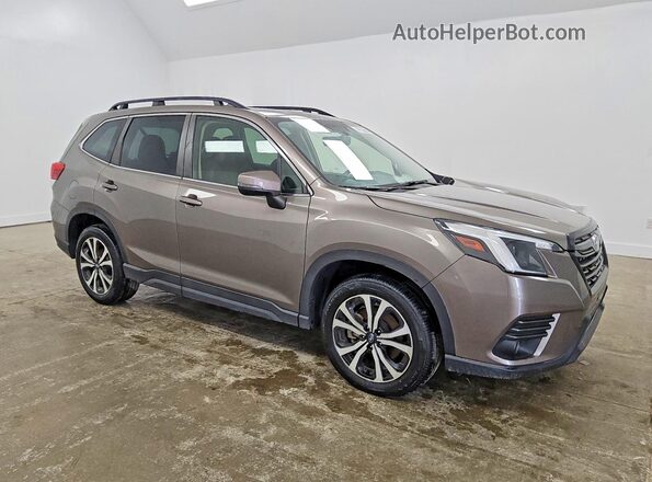 JF2SKANC4PH457001 2023 SUBARU FORESTER Tan Przód prawy