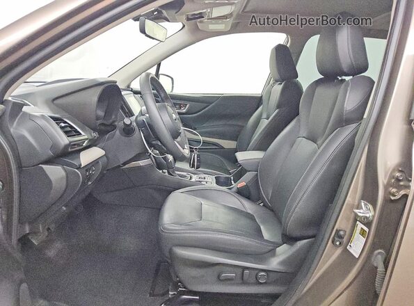 JF2SKANC4PH457001 2023 SUBARU FORESTER Tan Widok wnętrza z przodu