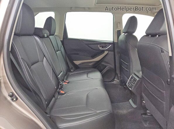 JF2SKANC4PH457001 2023 SUBARU FORESTER Tan Widok wnętrza z tyłu