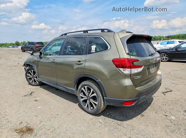 JF2SKANC9PH446186 2023 SUBARU FORESTER Green Задня ліва чверть