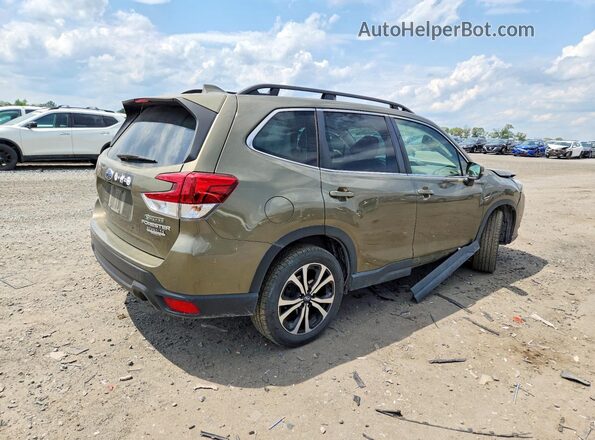 JF2SKANC9PH446186 2023 SUBARU FORESTER Green Задня права чверть