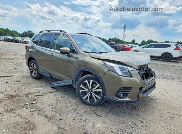 JF2SKANC9PH446186 2023 SUBARU FORESTER Green Передня права чверть