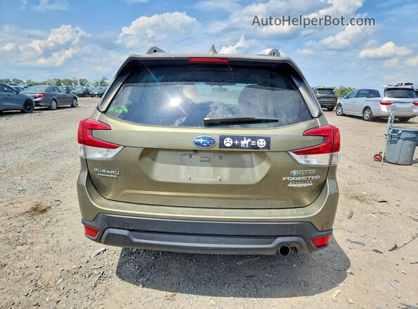 JF2SKANC9PH446186 2023 SUBARU FORESTER Green Вид ззаду