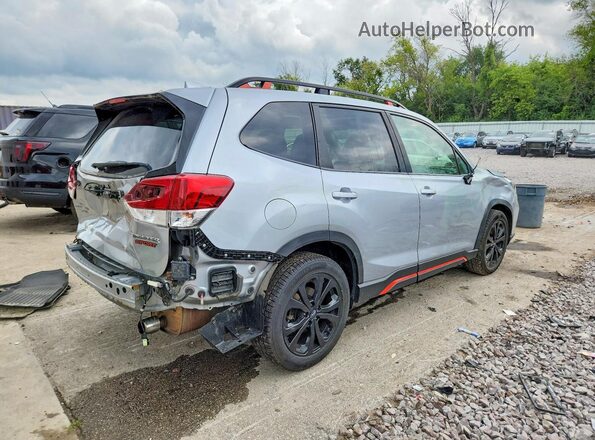 JF2SKAPC0KH416791 2019 SUBARU FORESTER Серебряный Задняя правая четверть