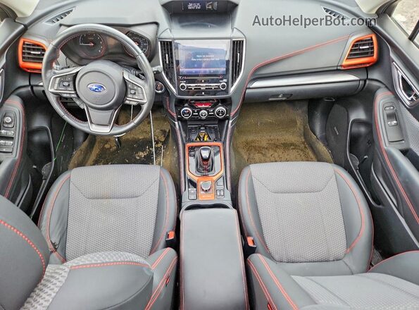 JF2SKAPC0KH416791 2019 SUBARU FORESTER Серебряный Вид панели приборов