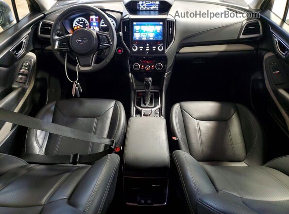 JF2SKAPC0NH472413 2022 SUBARU FORESTER Gray Dashboard view