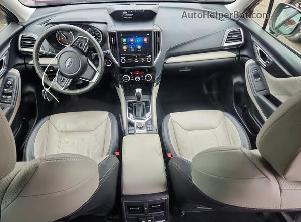 JF2SKAPC0PH424963 2023 SUBARU FORESTER Красный Вид панели приборов