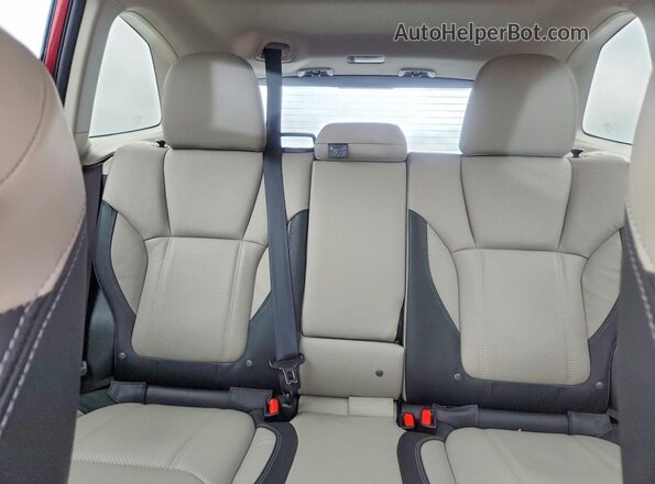 JF2SKAPC0PH424963 2023 SUBARU FORESTER Красный Вид задних сидений
