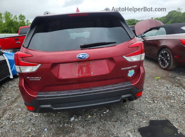 JF2SKAPC0PH424963 2023 SUBARU FORESTER Красный Вид сзади