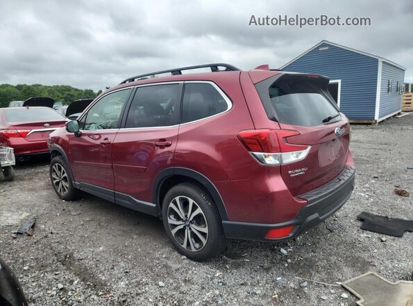 JF2SKAPC0PH424963 2023 SUBARU FORESTER Красный Задняя левая четверть