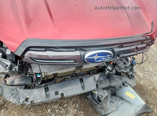 JF2SKAPC0PH424963 2023 SUBARU FORESTER Красный Вид подкапотного пространства