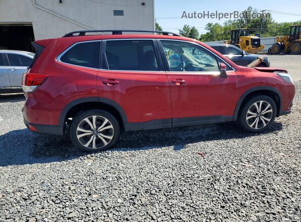 JF2SKAPC0PH537974 2023 SUBARU FORESTER Maroon Tył prawy
