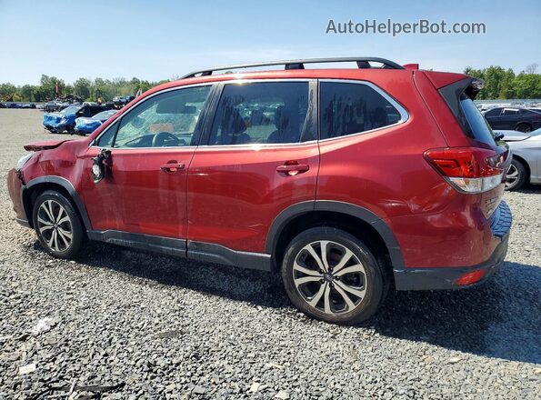 JF2SKAPC0PH537974 2023 SUBARU FORESTER Maroon Tył lewy