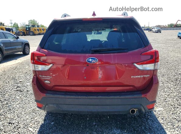 JF2SKAPC0PH537974 2023 SUBARU FORESTER Maroon Widok z tyłu