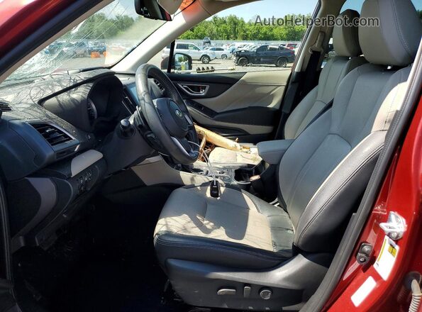 JF2SKAPC0PH537974 2023 SUBARU FORESTER Maroon Widok wnętrza z przodu