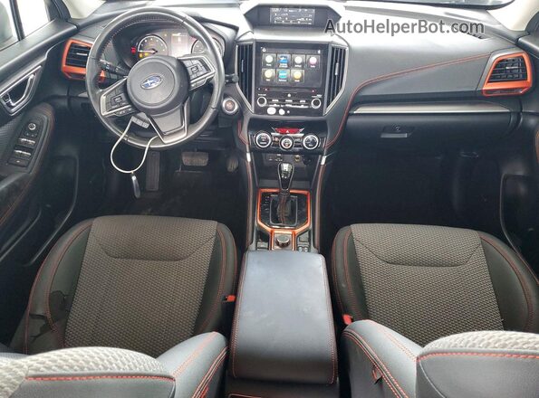 JF2SKAPC1KH578347 2019 SUBARU FORESTER Белый Вид панели приборов