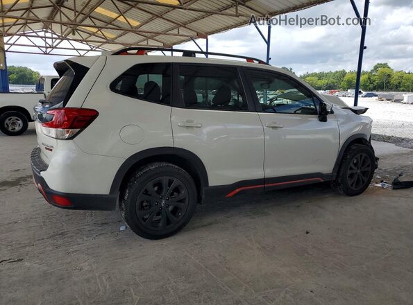 JF2SKAPC1KH578347 2019 SUBARU FORESTER Белый Задняя правая четверть