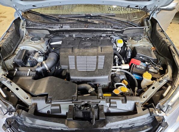 JF2SKAPC2NH435427 2022 SUBARU FORESTER Silver ძრავის განყოფილების ხედი