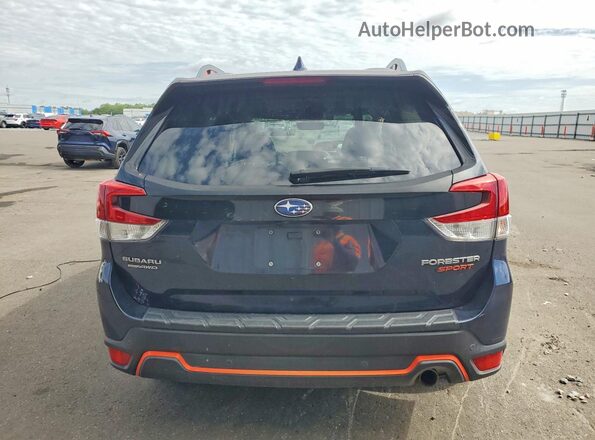 JF2SKAPC3KH467430 2019 SUBARU FORESTER Blue უკანა ხედი