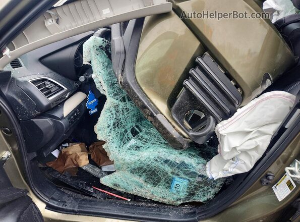 JF2SKAPC3NH508997 2022 SUBARU FORESTER Green Widok wnętrza z przodu