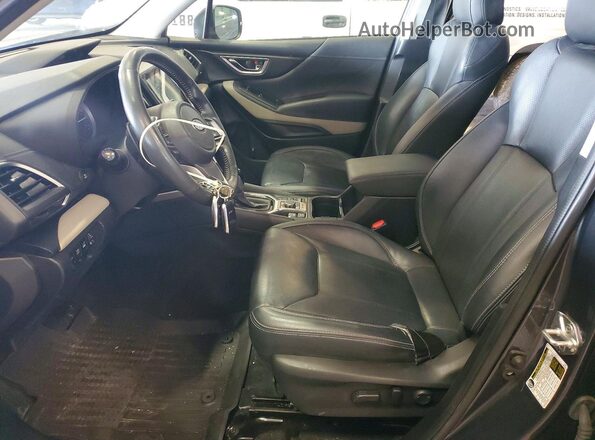 JF2SKAPC3NH522074 2022 SUBARU FORESTER Gray Widok wnętrza z przodu