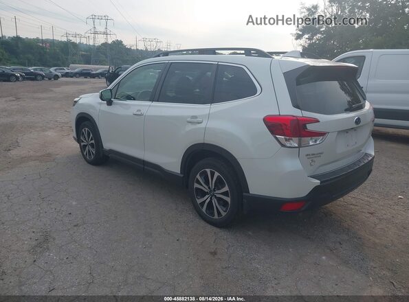 JF2SKAPC4NH421786 2022 SUBARU FORESTER Белый Задняя левая четверть